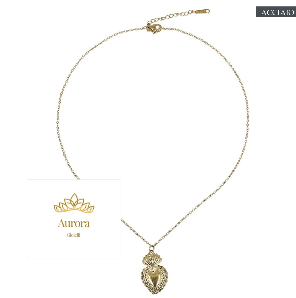 Collana Cuore Divino